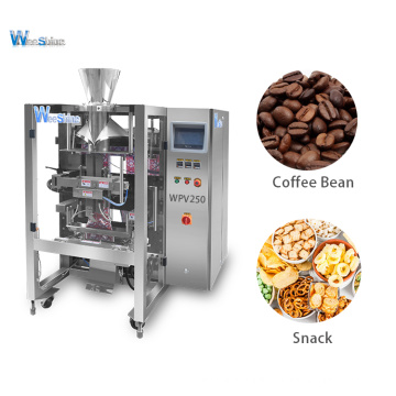 Jelly Bean Coffee Sachet Packaging Machine With Nitrojen